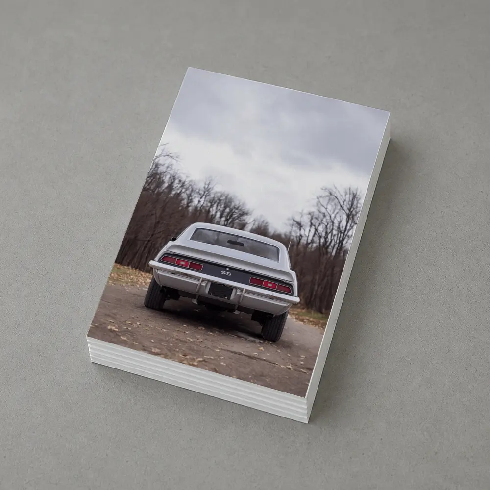 1969 Chevrolet Camaro SS Rear View – Postcards