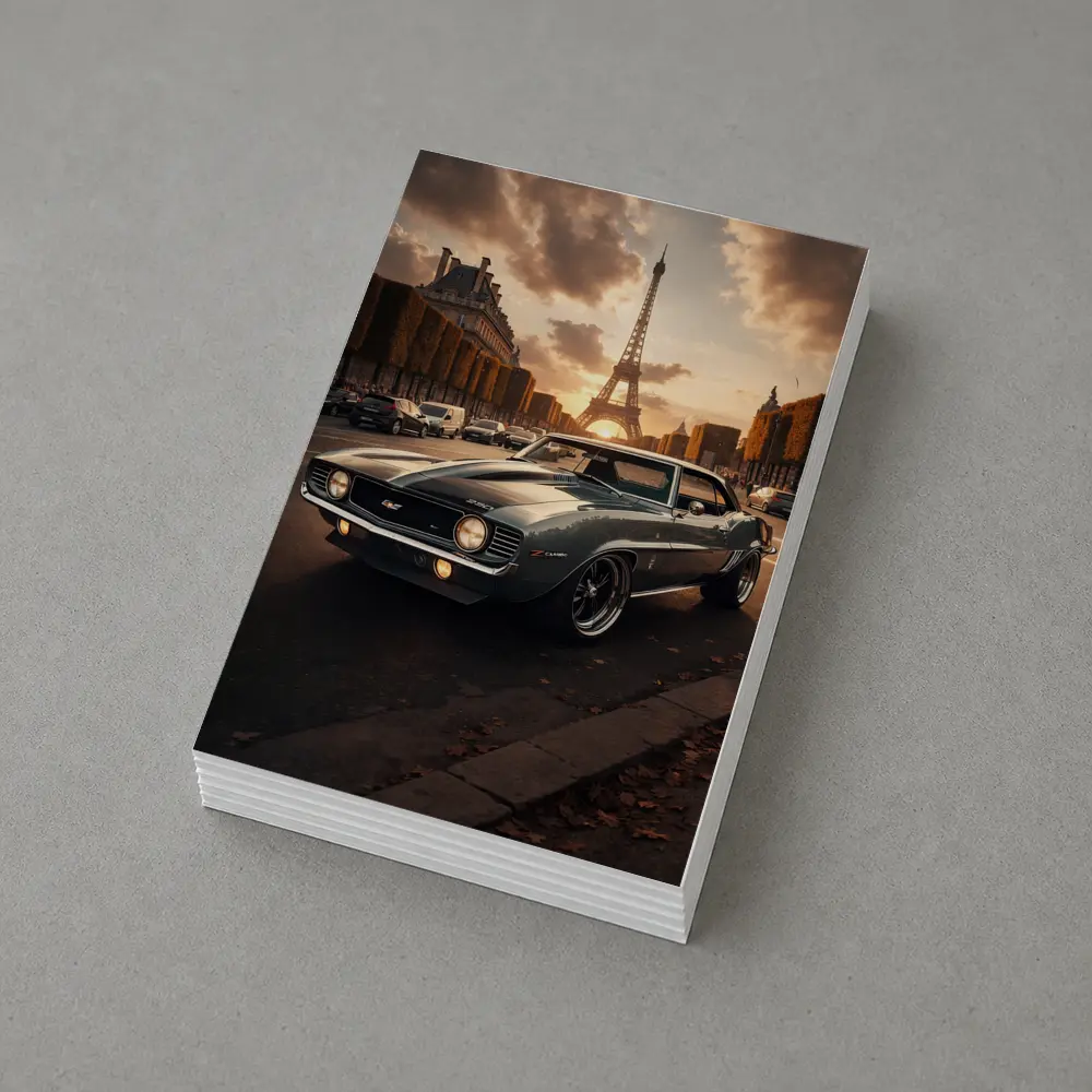 1969 Chevrolet Camaro Classic Muscle Paris – Postcards