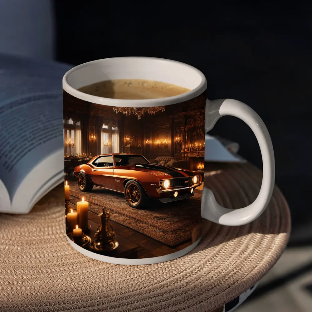 Chevrolet Camaro Classic Muscle Car Luxury Interior – Mugs
