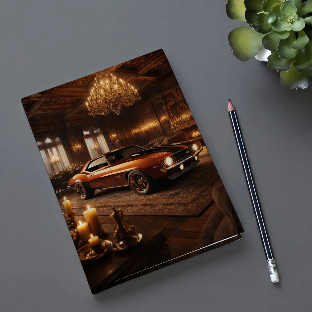 Chevrolet Camaro Classic Muscle Car Luxury Interior – Notebooks
