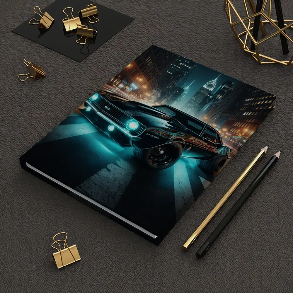 Chevrolet Camaro SS Neon City Night – Notebooks