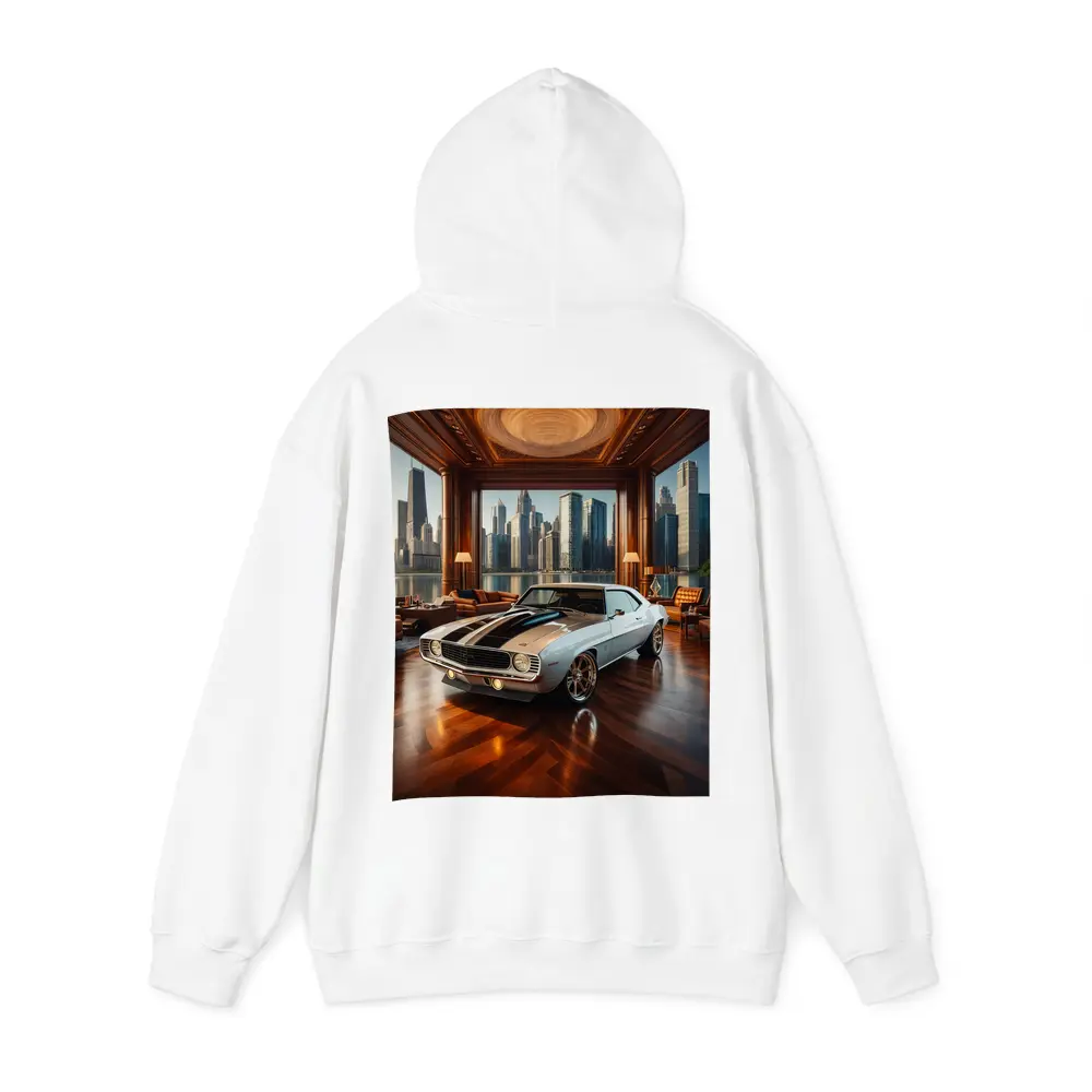 1969 Chevrolet Camaro Luxury Interior Cityscape – Hoodies