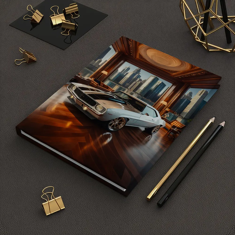 1969 Chevrolet Camaro Luxury Interior Cityscape – Notebooks