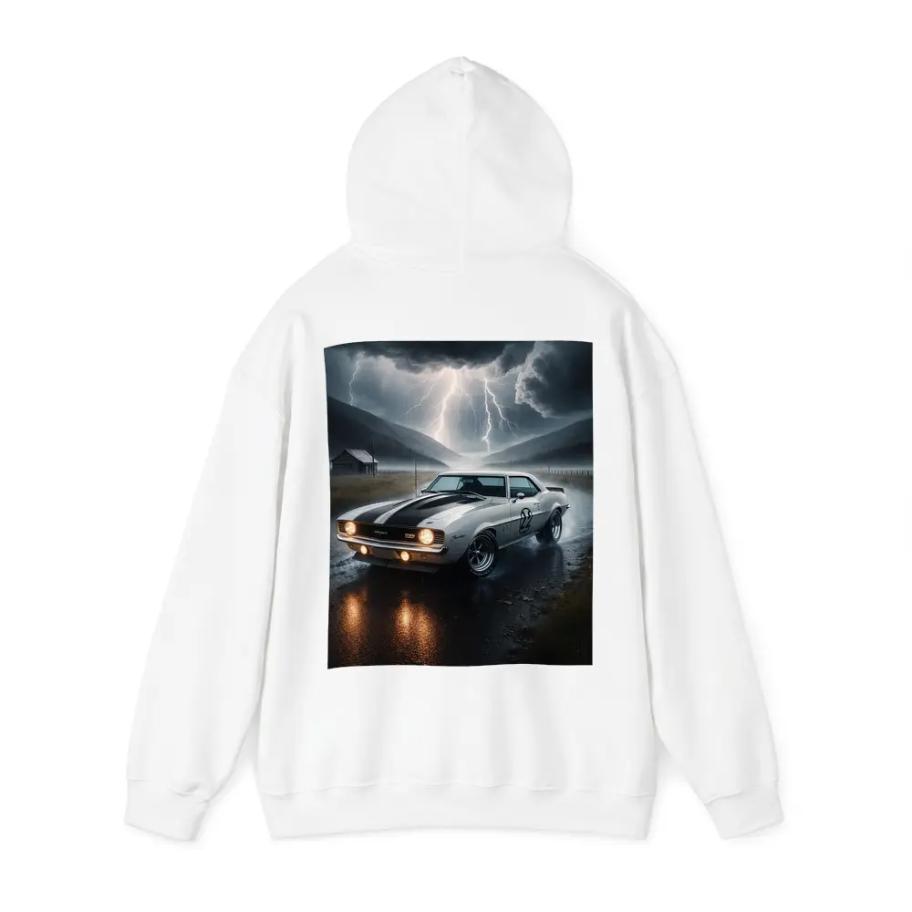 Chevrolet Camaro Classic Muscle Thunderstorm Rain – Hoodies
