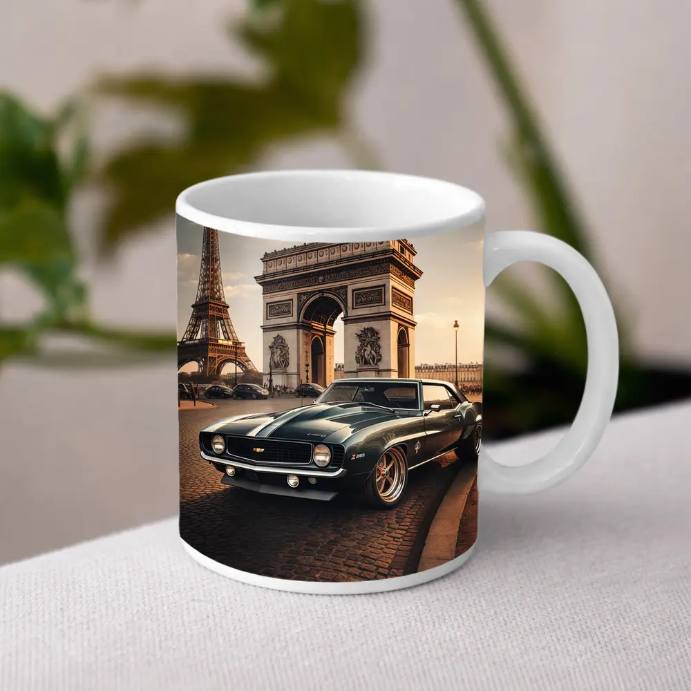 Chevrolet Camaro Classic Muscle Car Paris – Mugs