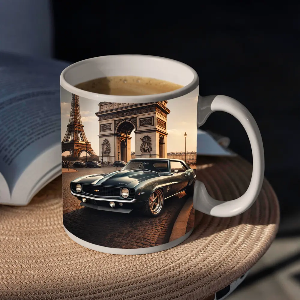 Chevrolet Camaro Classic Muscle Car Paris – Mugs