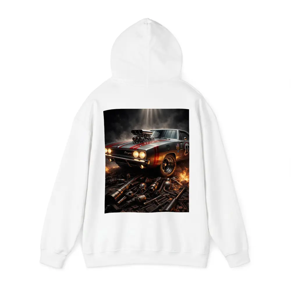 Dodge Charger Classic Muscle Car Dark Dramatic – Hoodies