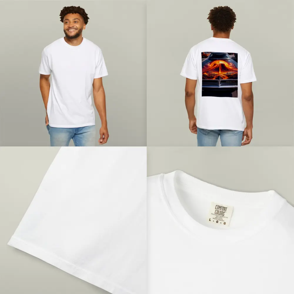 Dodge Charger RT Volcano Hood Art – T-Shirts