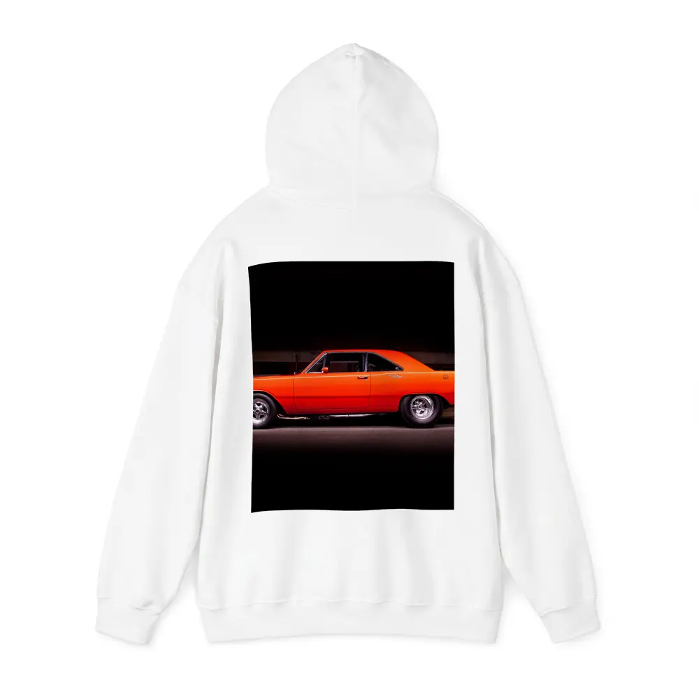 1970 Dodge Dart Coupe Orange Muscle Car – Hoodies