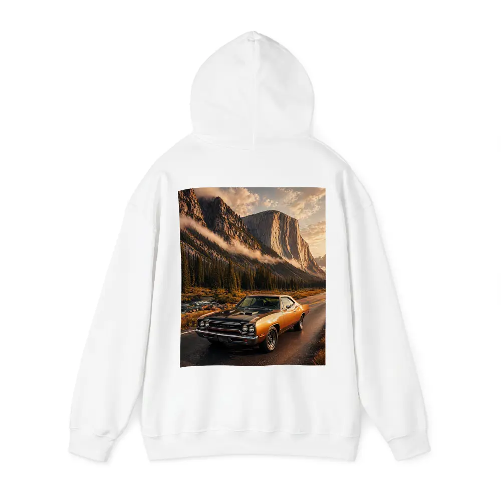 Plymouth Road Runner Classic Muscle Mountain Road – Hoodies