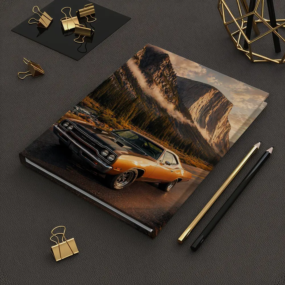 Plymouth Road Runner Classic Muscle Mountain Road – Notebooks