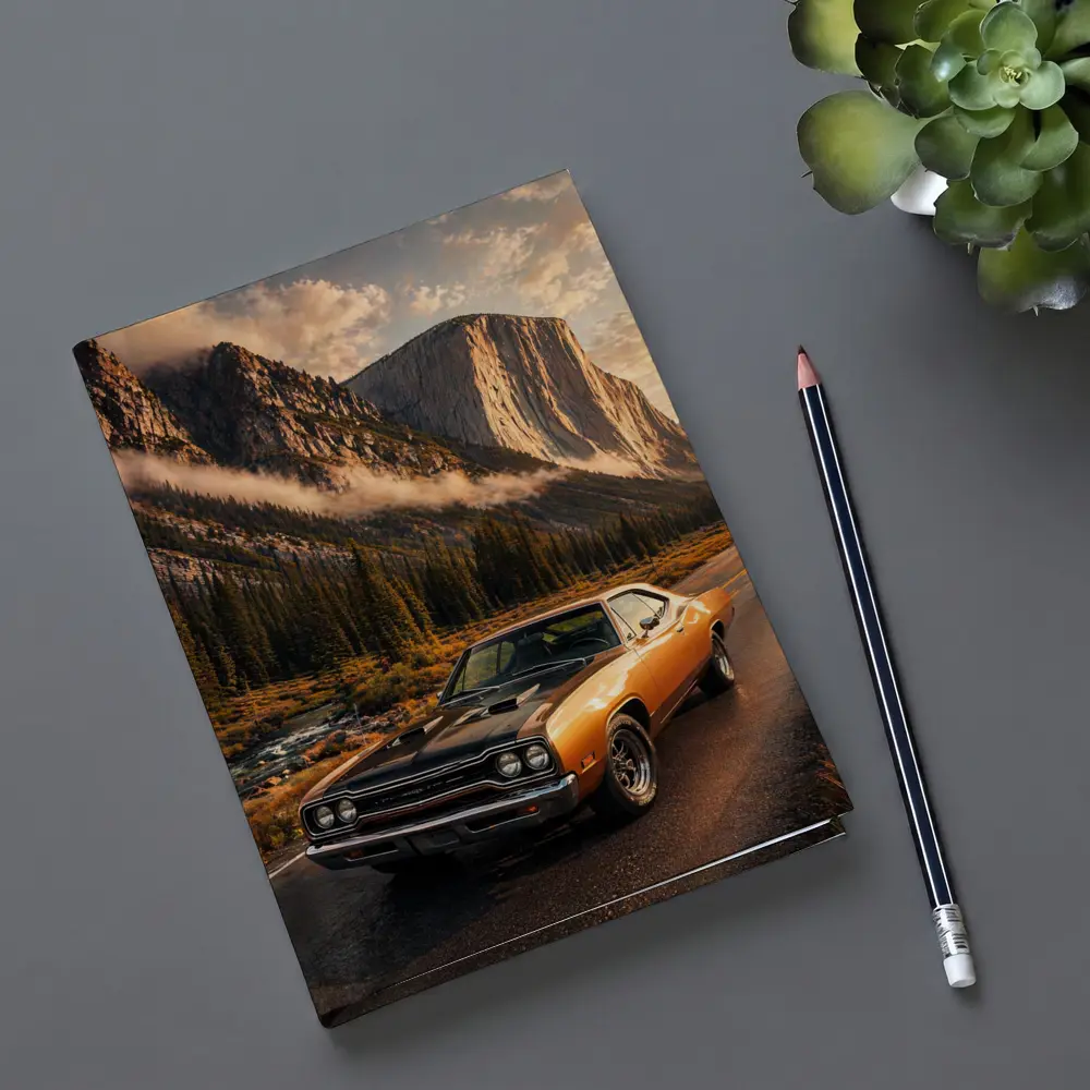 Plymouth Road Runner Classic Muscle Mountain Road – Notebooks