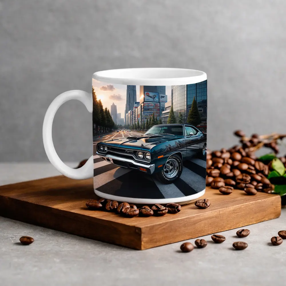 Plymouth Road Runner Classic Muscle Tokyo City – Mugs