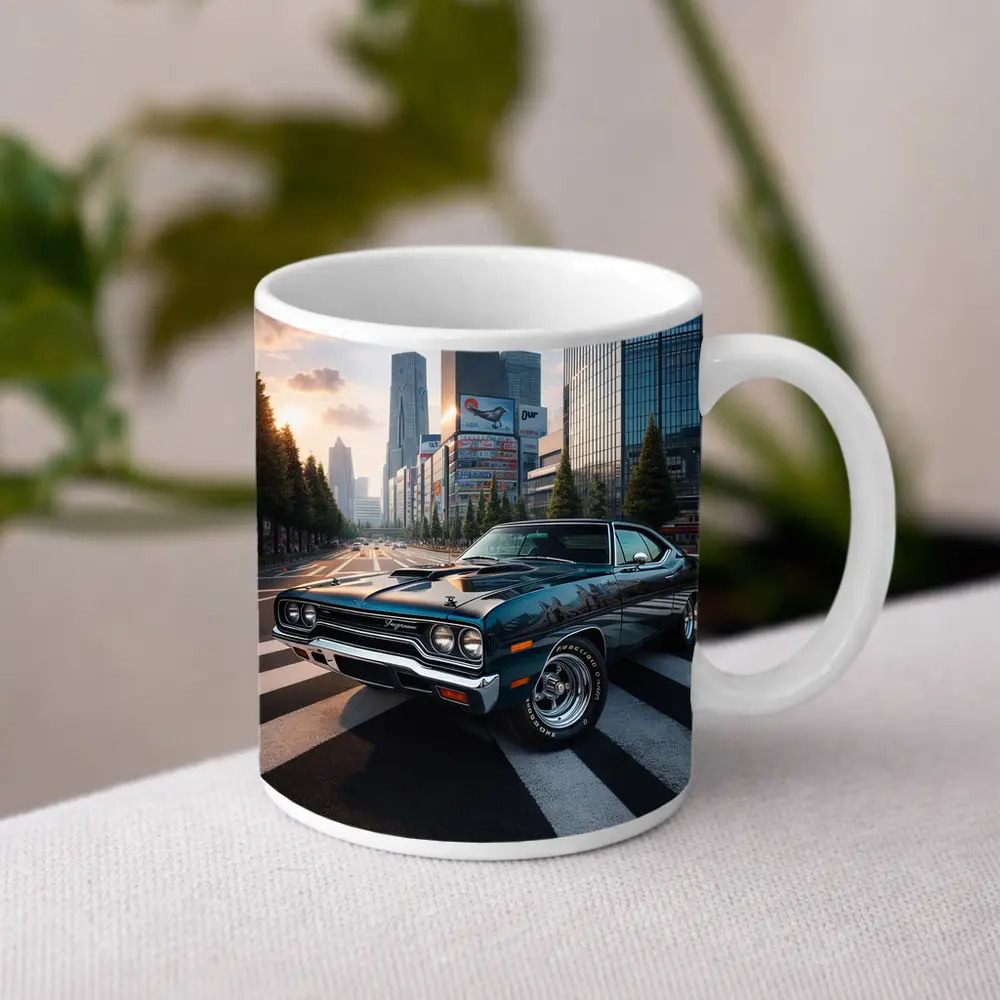 Plymouth Road Runner Classic Muscle Tokyo City – Mugs