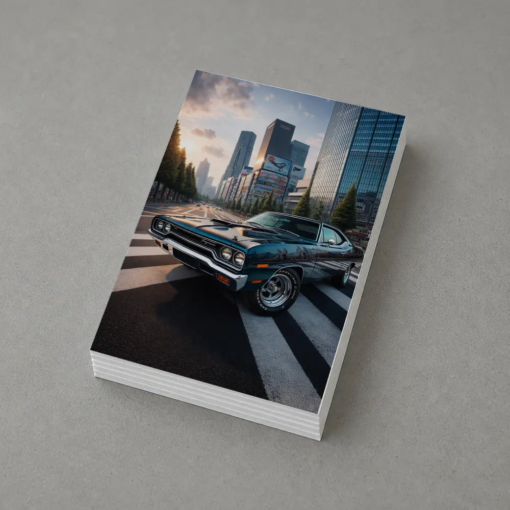 Plymouth Road Runner Classic Muscle Tokyo City – Postcards