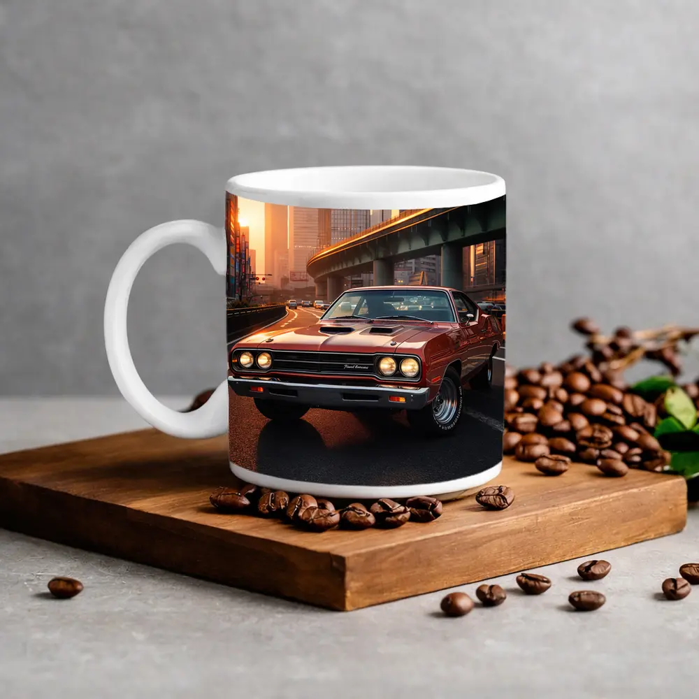 Plymouth Road Runner Classic Muscle Tokyo Streets – Mugs