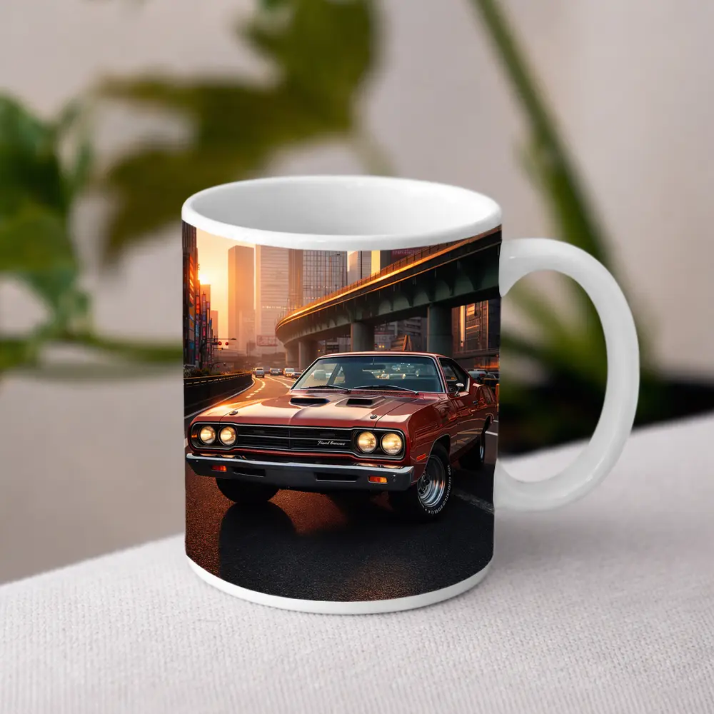 Plymouth Road Runner Classic Muscle Tokyo Streets – Mugs