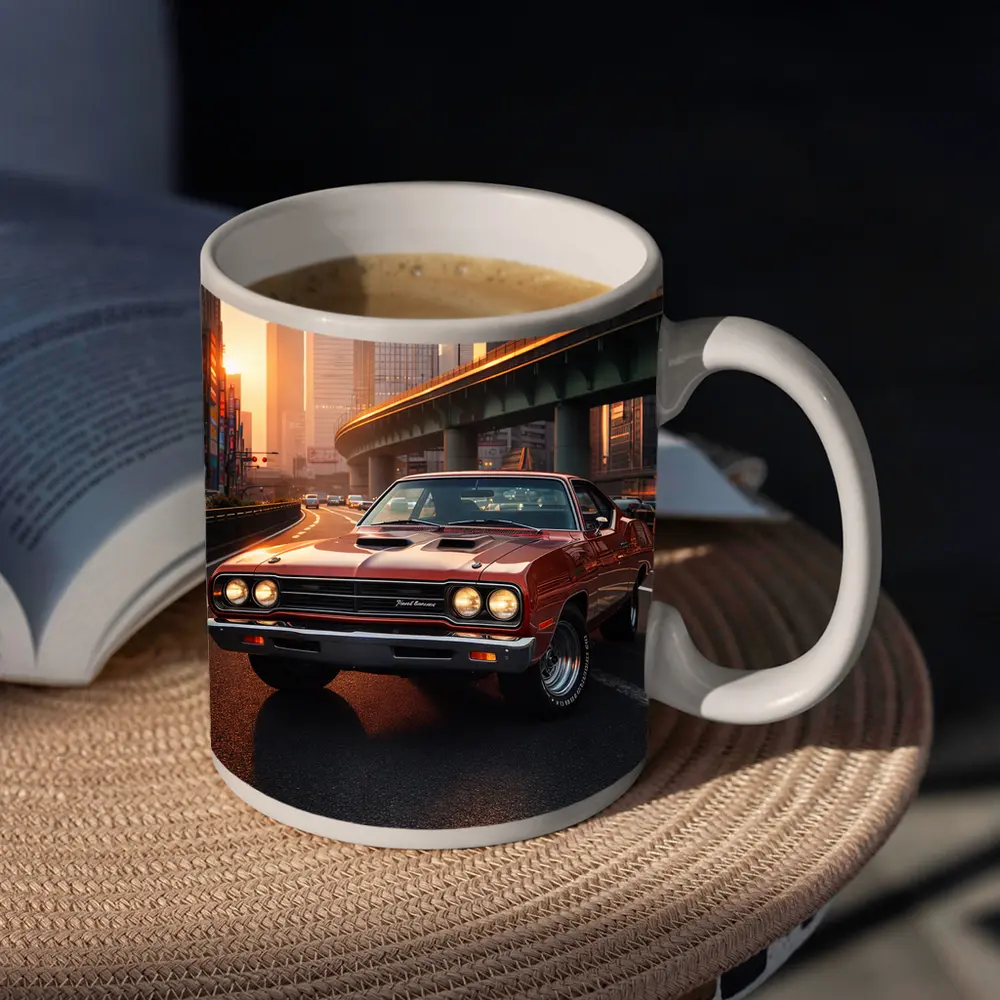Plymouth Road Runner Classic Muscle Tokyo Streets – Mugs