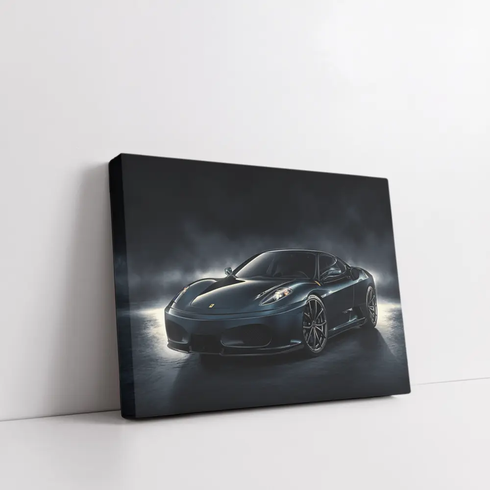 Ferrari F430 Dark Smoke Studio Shot – Wall Art