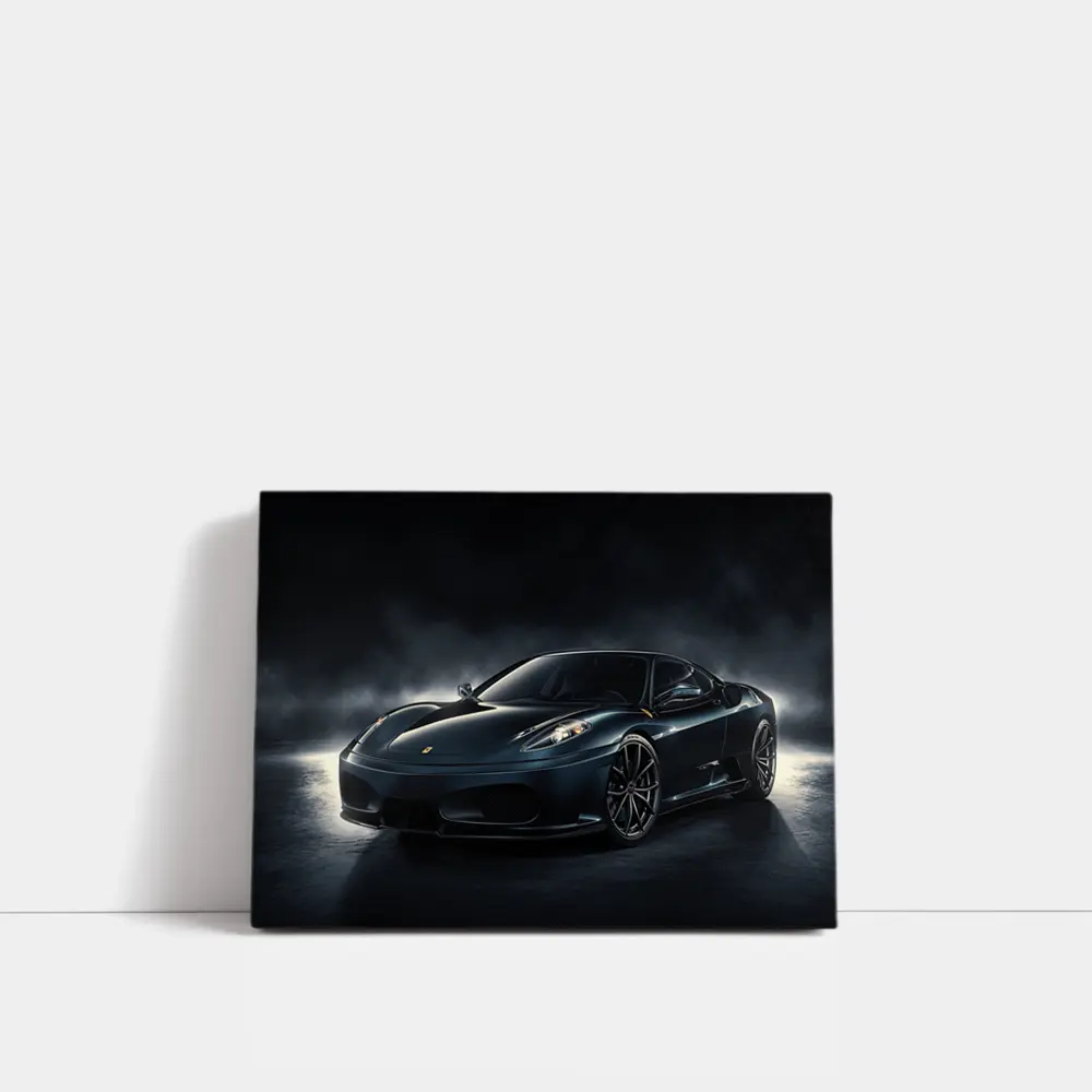 Ferrari F430 Dark Smoke Studio Shot – Wall Art