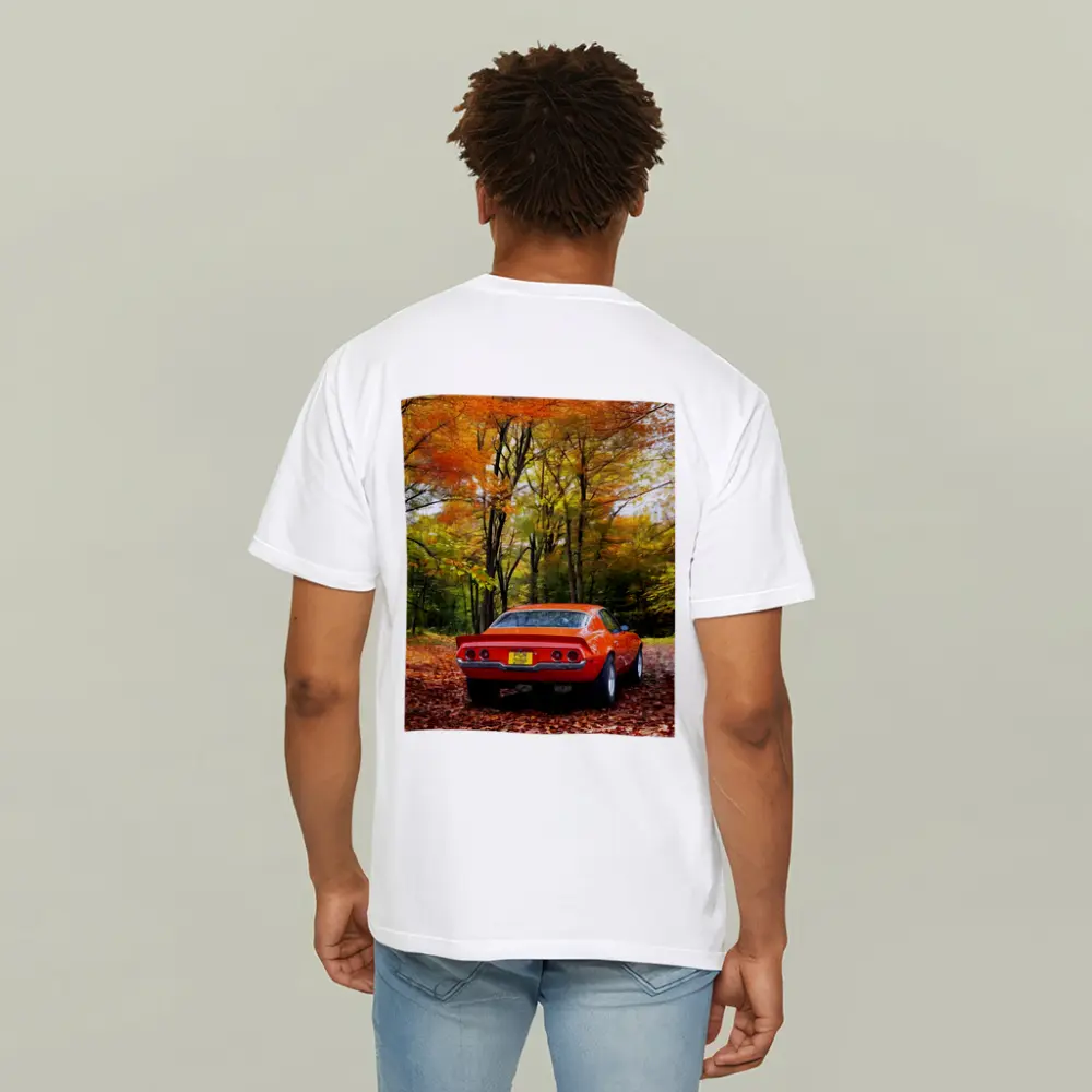 1971 Chevrolet Camaro Red Autumn Forest – T-Shirts
