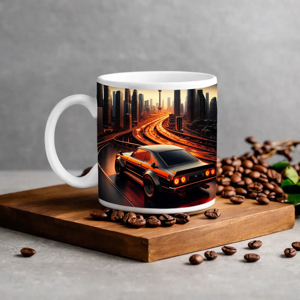 Nissan Skyline GT-R City Night Drive – Mugs