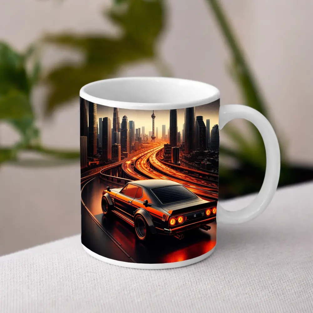 Nissan Skyline GT-R City Night Drive – Mugs