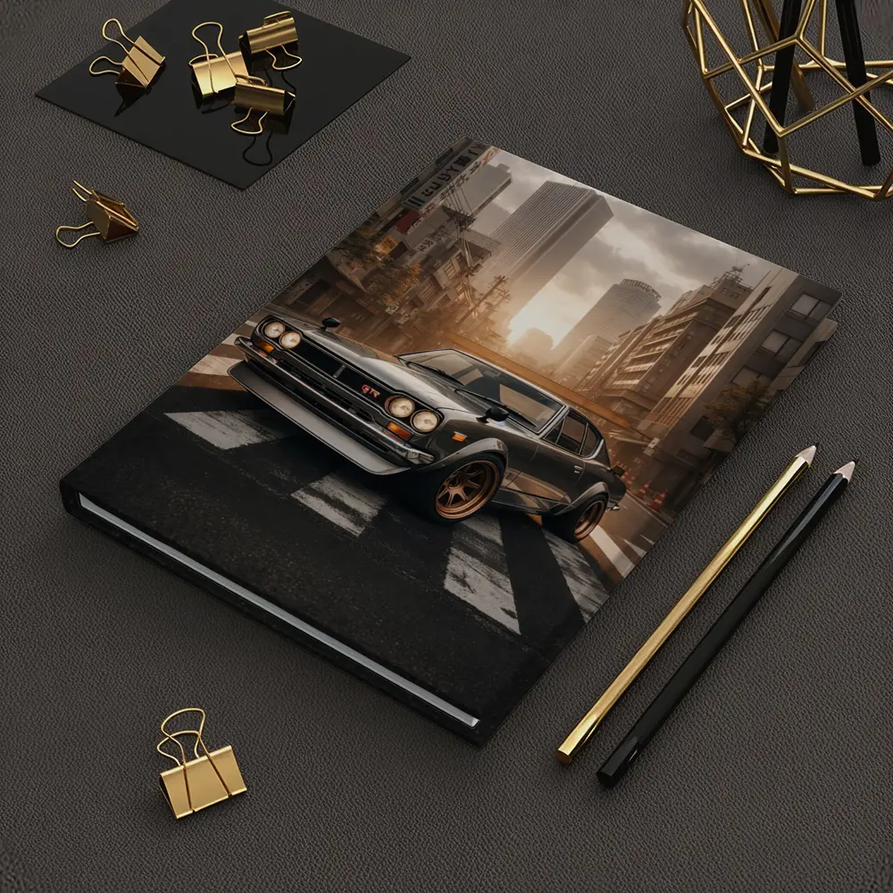 Nissan Skyline GTR Classic Japanese City Street – Notebooks