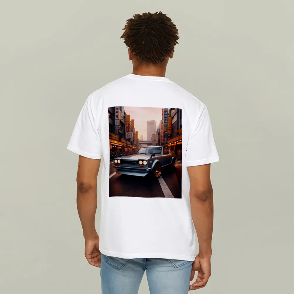 Nissan Skyline GTR Classic Japanese City Street – T-Shirts