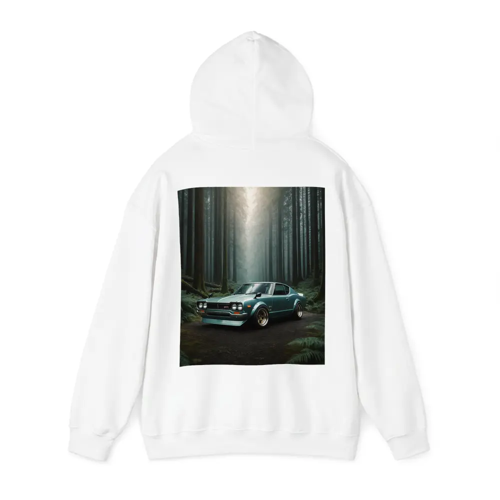 Nissan Skyline GTR Classic Car Forest – Hoodies