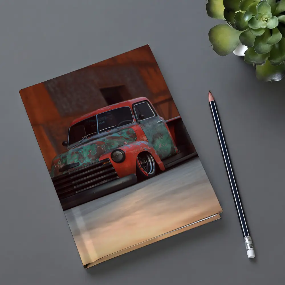 Chevrolet Pickup Rat Rod Slammed Street – Notebooks