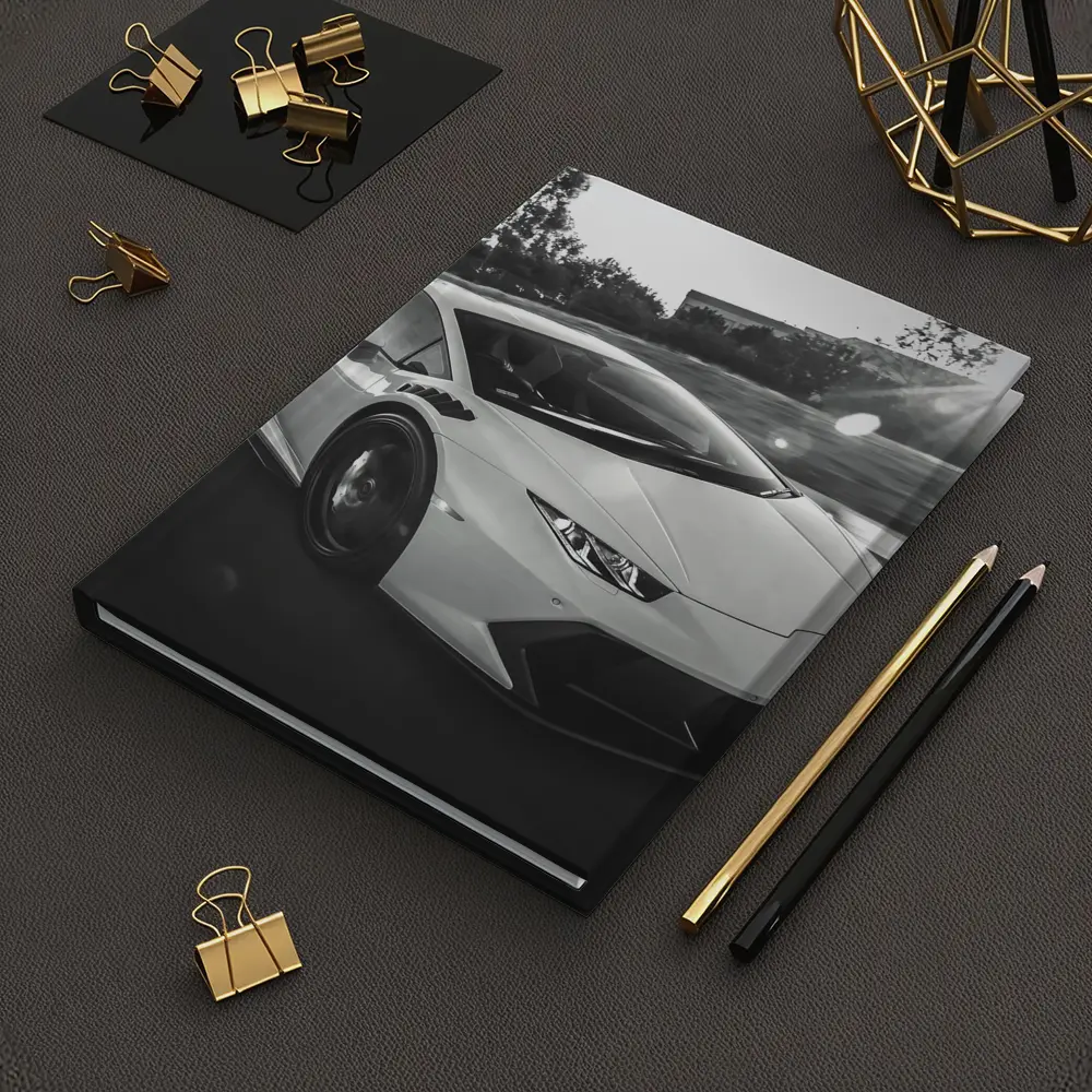 Lamborghini Huracan Racing on Open Road – Notebooks