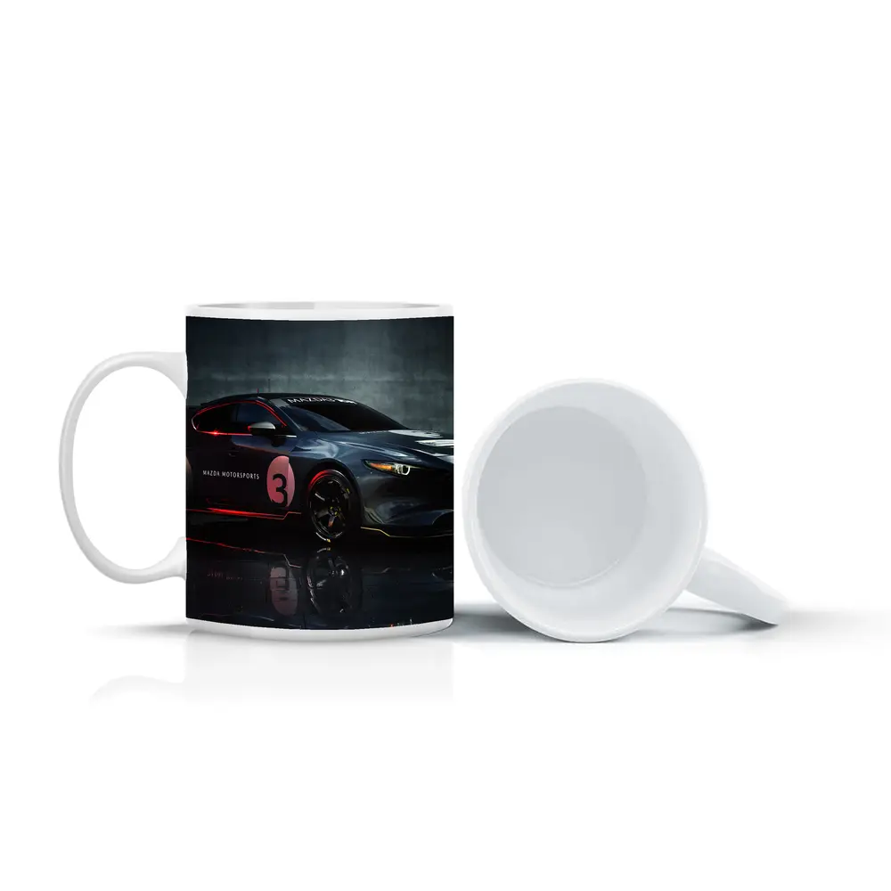 Mazda Three Motorsports Race Car Dark Studio – Mugs