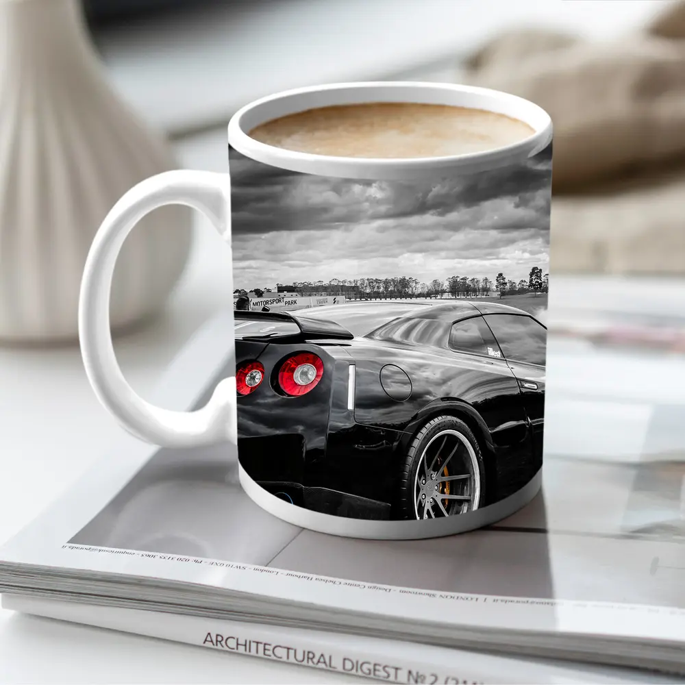 Nissan GT-R Black Track Day Racing – Mugs