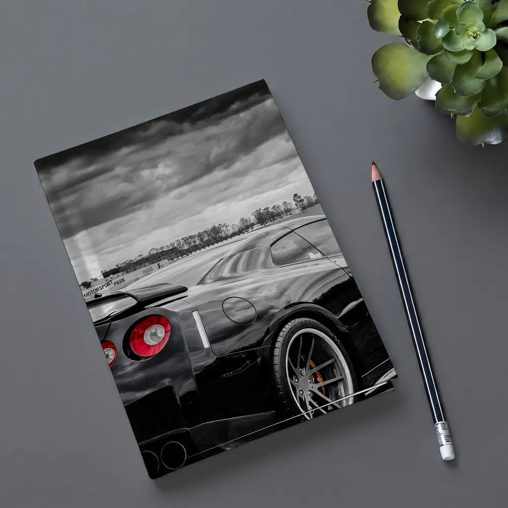 Nissan GT-R Black Track Day Racing – Notebooks