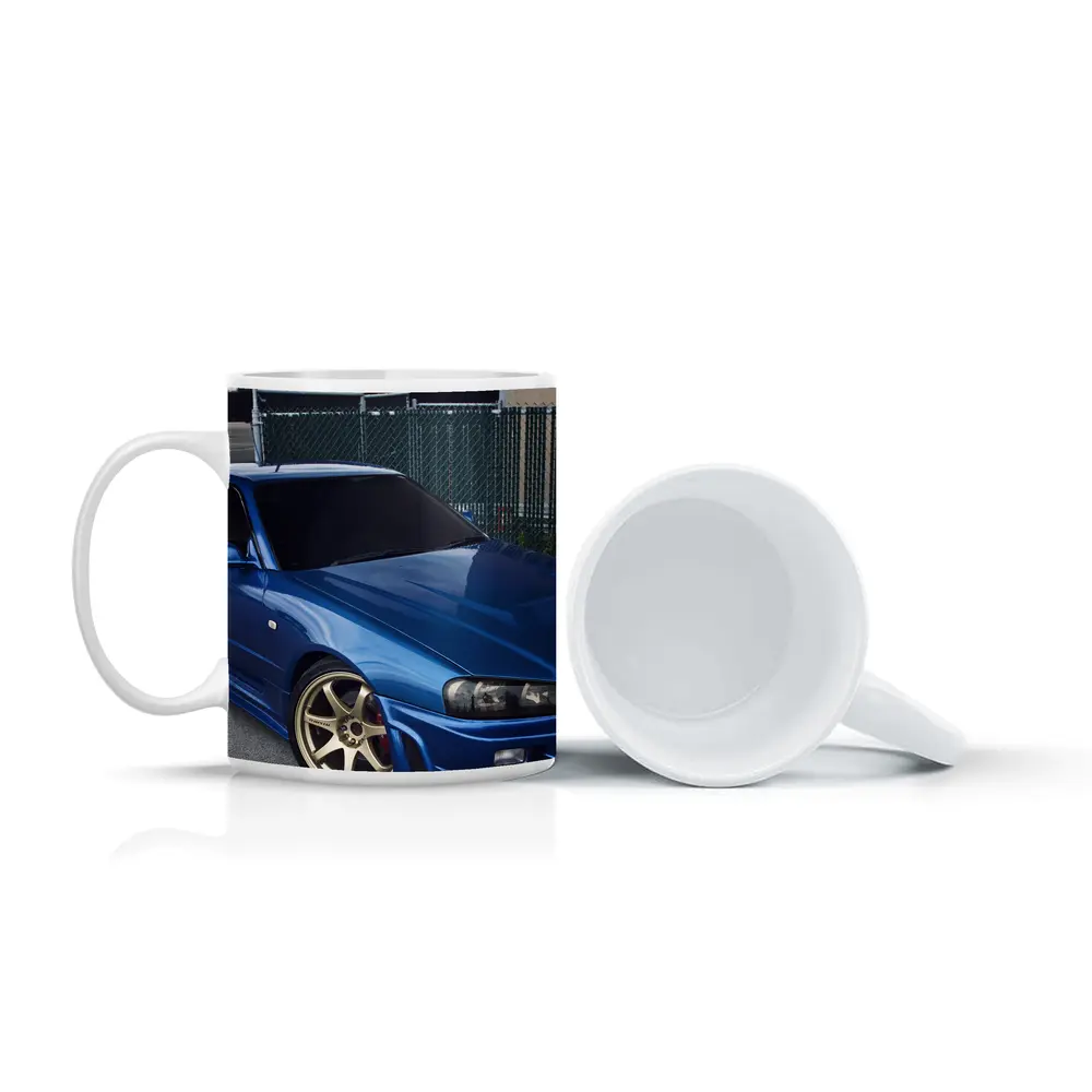 Nissan Skyline GT-R R34 Blue Street – Mugs