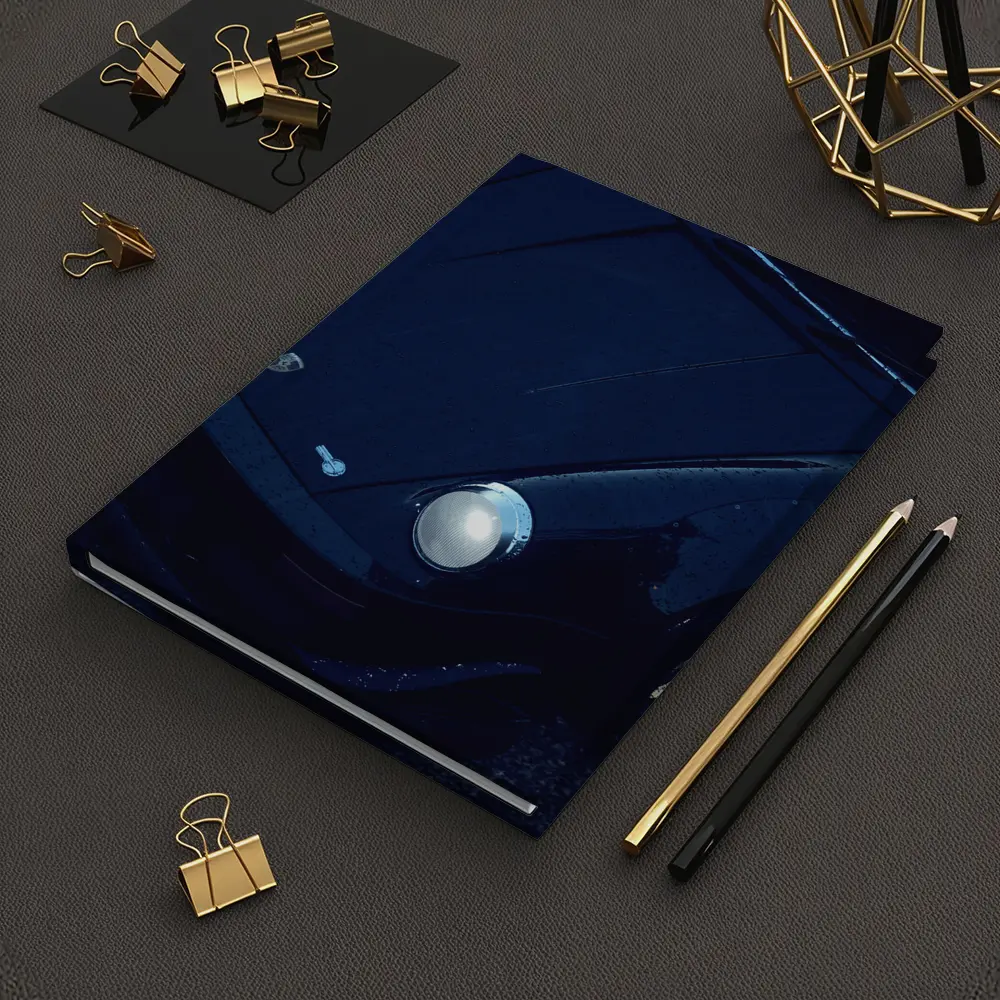 Porsche 911 Black Dark Wet Street – Notebooks