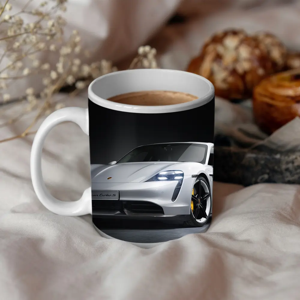Porsche Taycan Turbo S Dark Studio – Mugs