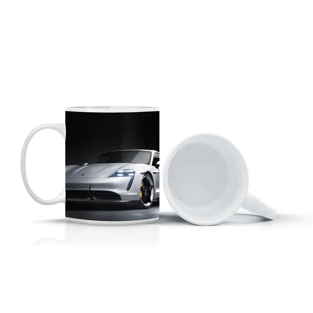 Porsche Taycan Turbo S Dark Studio – Mugs