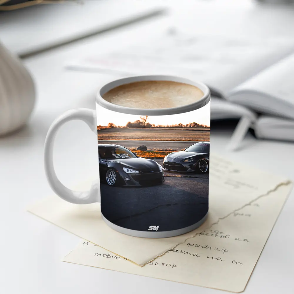 Toyota GT86 and GR86 Black Duo – Mugs