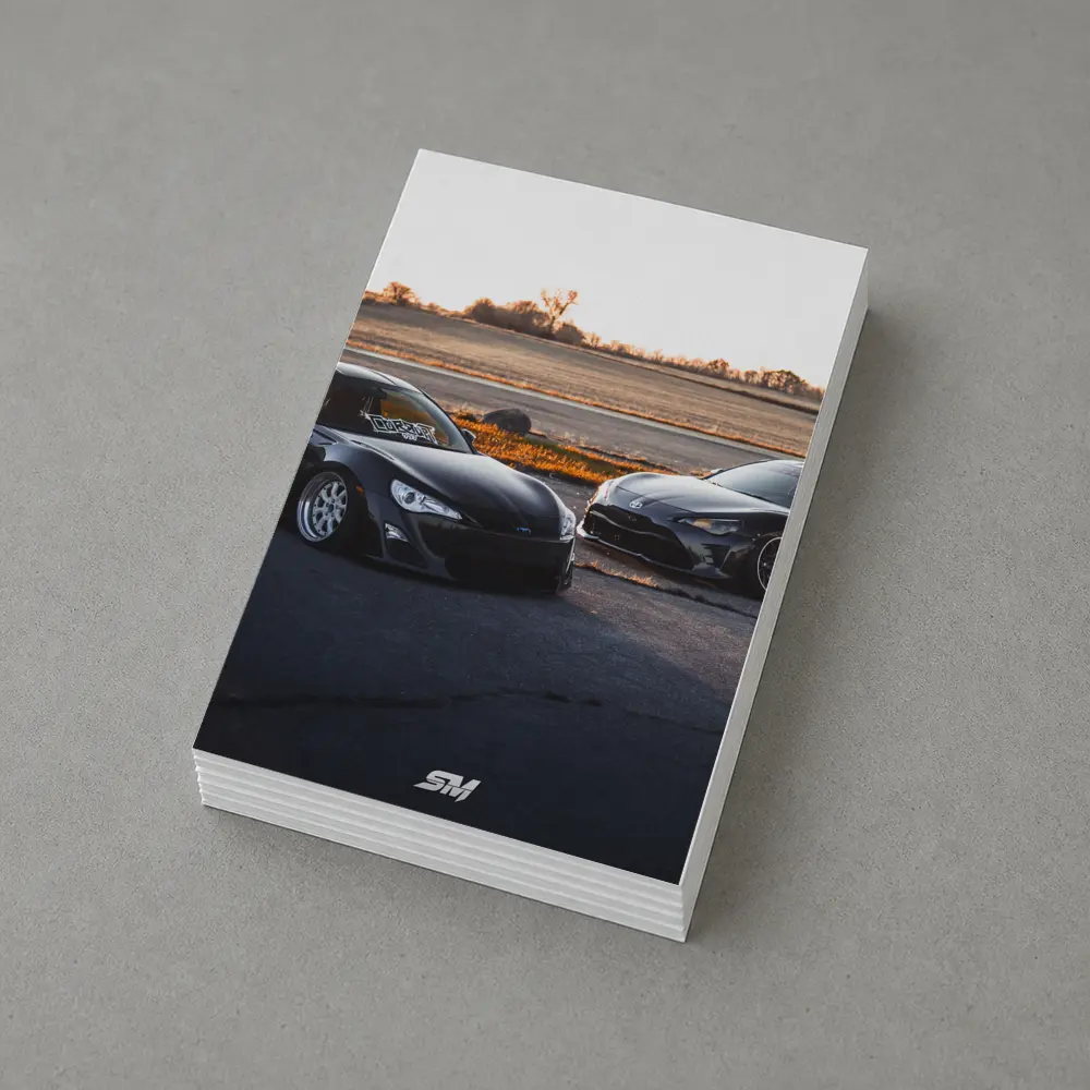Toyota GT86 and GR86 Black Duo – Postcards