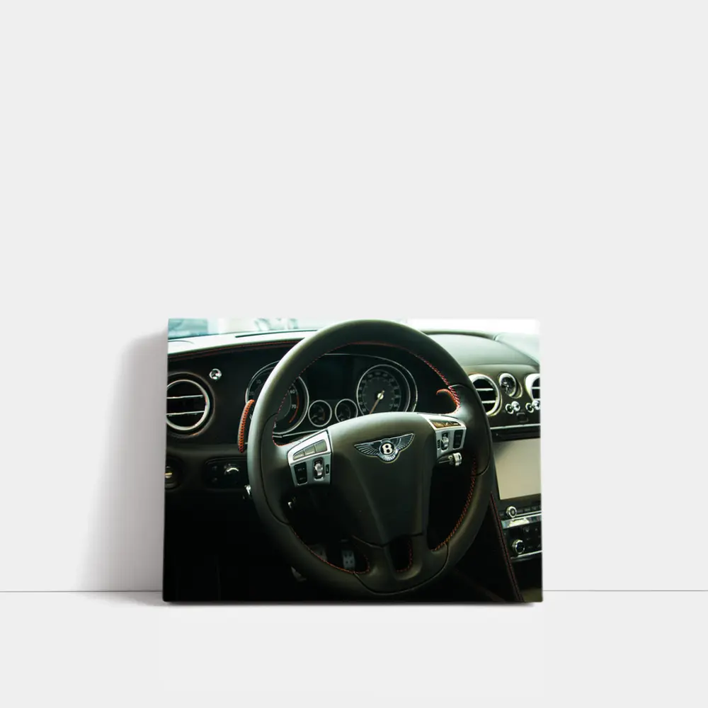 Bentley Continental GT Interior Steering Wheel – Wall Art