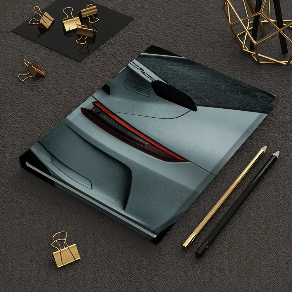 Porsche GT3 Rear Spoiler Rainy Dark Scene – Notebooks