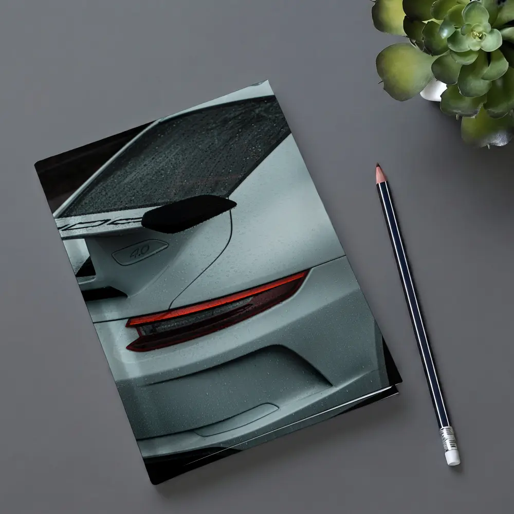 Porsche GT3 Rear Spoiler Rainy Dark Scene – Notebooks