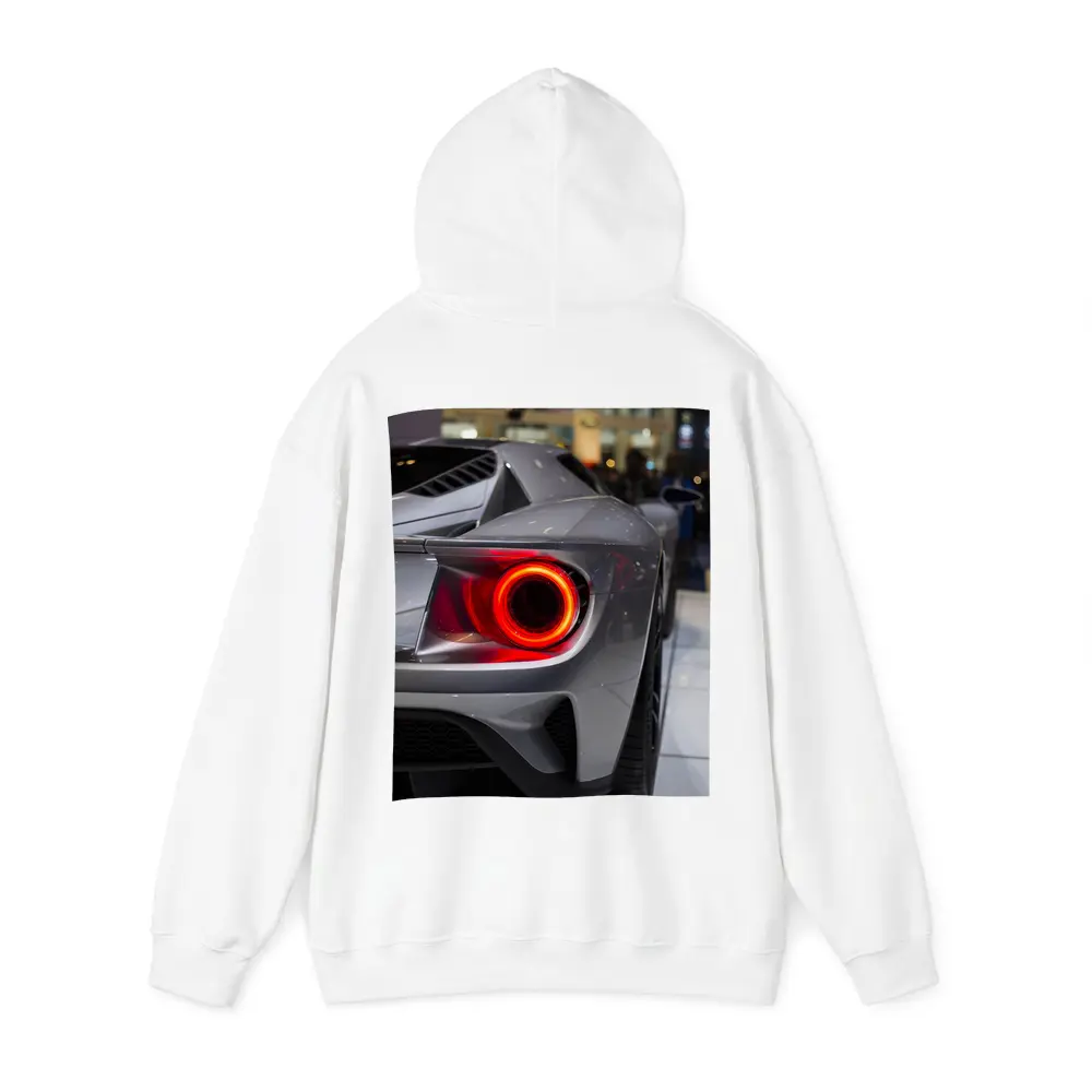Ford GT Rear Taillight Gray Supercar Detail – Hoodies