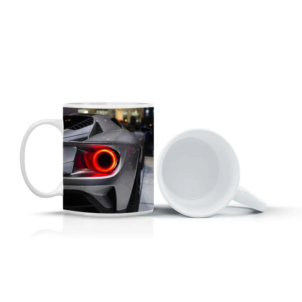 Ford GT Rear Taillight Gray Supercar Detail – Mugs