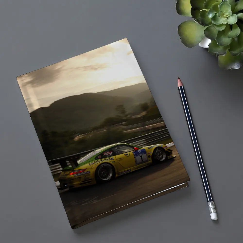 Porsche 911 GT3 Racing Nurburgring Sunset – Notebooks