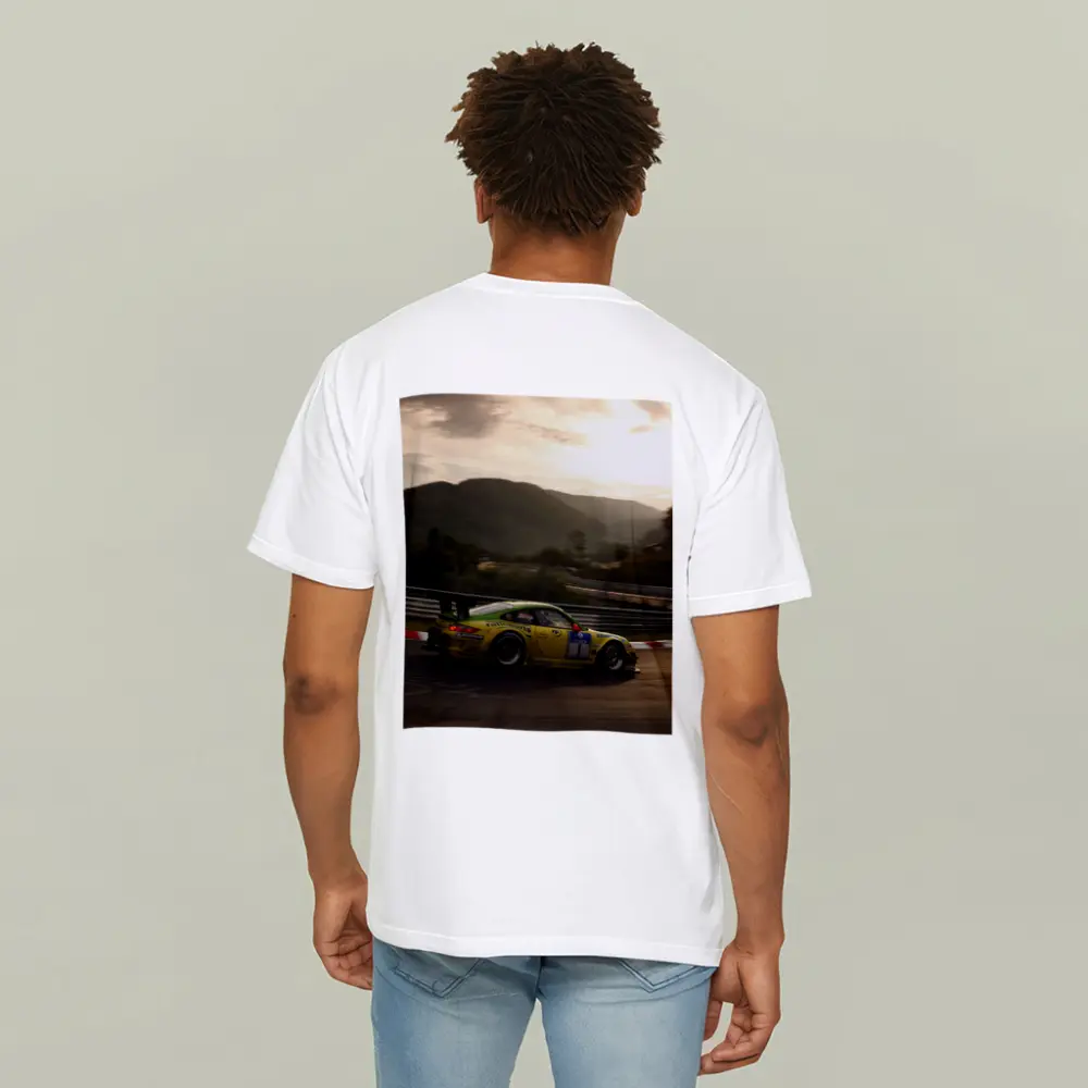 Porsche 911 GT3 Racing Nurburgring Sunset – T-Shirts