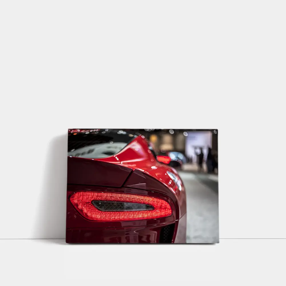 Aston Martin Vanquish Red Tail Light Detail – Wall Art
