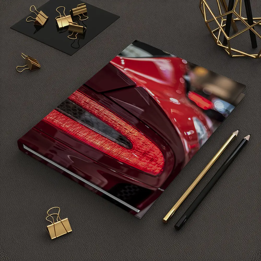Aston Martin Vanquish Red Tail Light Detail – Notebooks